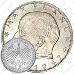 2 марки 1967, J, Макс Планк [Германия]