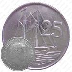 25 центов 2002 [Каймановы острова]
