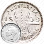 3 пенса 1939 [Австралия]