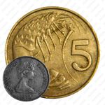 5 центов 1972 [Каймановы острова]