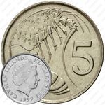 5 центов 1999 [Каймановы острова]