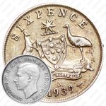 6 пенсов 1939 [Австралия]