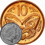 10 центов 2006, Сталь с медным покрытием (коричневый цвет) [Австралия]