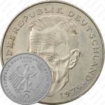 2 марки 1979, J, Курт Шумахер, 30 лет Федеративной Республике (1949-1979) [Германия]