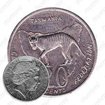 20 центов 2001, Тасмания [Австралия]