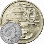 20 центов 2001, утконос [Австралия]