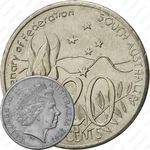 20 центов 2001, южные территории [Австралия]