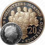 20 центов 2003, Австралийские волонтеры [Австралия]