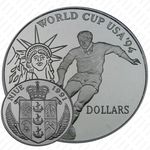 5 долларов 1991, футбол [Австралия] Proof