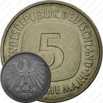 5 марок 1976, F, знак монетного двора: "F" - Штутгарт [Германия]