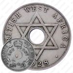 1 пенни 1928 [Британская Западная Африка]