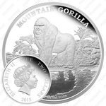 2 доллара 2015, горилла [Австралия] Proof