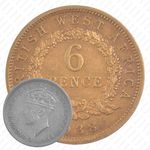6 пенсов 1938 [Британская Западная Африка]