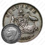 6 пенсов 1945 [Австралия]