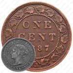 1 цент 1887 [Канада]