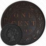 1 цент 1900, без обозначения монетного двора [Канада]