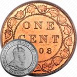 1 цент 1908 [Канада]