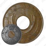 1 цент 1928, KN, знак монетного двора: "KN" - Кингз Нортон Металл, Бирмингем [Восточная Африка]