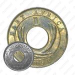 1 цент 1952, H, знак монетного двора: "H" - Хитон, Бирмингем [Восточная Африка]