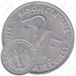 1 франк 1972 [Западная Африка (BCEAO)]