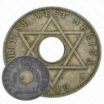 1/2 пенни 1949, H, знак монетного двора: "H" - Хитон, Бирмингем [Британская Западная Африка]