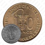 10 франков 1974 [Западная Африка (BCEAO)]