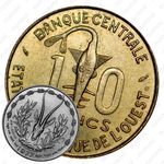 10 франков 1977 [Западная Африка (BCEAO)]