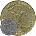 10 франков 1984 [Западная Африка (BCEAO)]