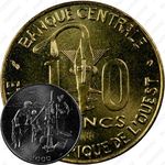 10 франков 2000 [Западная Африка (BCEAO)]