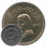 10 рупии 2008, Беназир Бхутто [Пакистан]