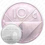 10 центов 2007 [Аруба]