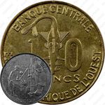 10 франков 2012 [Западная Африка (BCEAO)]