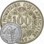 100 франков 1969 [Западная Африка (BCEAO)]