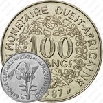 100 франков 1987 [Западная Африка (BCEAO)]