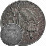 1000 франков 2018, Животные Африки - Пятнистая гиена [Республика Конго]