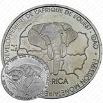 1500 франков 2003, Африканский буйвол [Бенин]