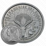 2 франка 1965 [Джибути]