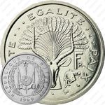 2 франка 1999 [Джибути]