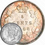 5 центов 1888 [Канада]