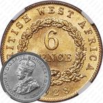 6 пенсов 1928 [Британская Западная Африка]