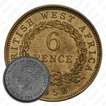 6 пенсов 1952 [Британская Западная Африка]