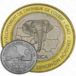 6000 франков 2005, визит Папы [Бенин]