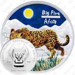 240 франков 2008, леопард [Демократическая Республика Конго] Proof
