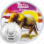 240 франков 2008, слон [Демократическая Республика Конго] Proof
