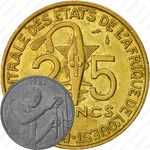 25 франков 1982 [Западная Африка (BCEAO)]