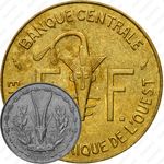 5 франков 1986 [Западная Африка (BCEAO)]