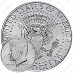 50 центов 2017, P, Kennedy Half Dollar (Кеннеди) [США]