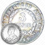 3 пенса 1919 [Британская Западная Африка]