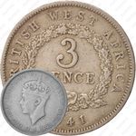 3 пенса 1941 [Британская Западная Африка]
