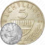 5 шиллингов 1965 [Австрия]